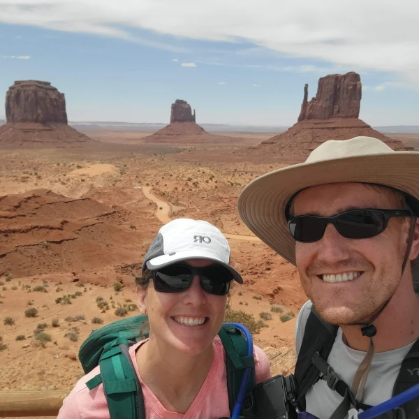 Jordan and Dale at Monument Valley